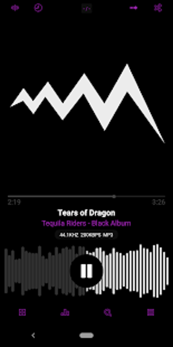 Imagen 3 para Minimal Poweramp V3 Skin