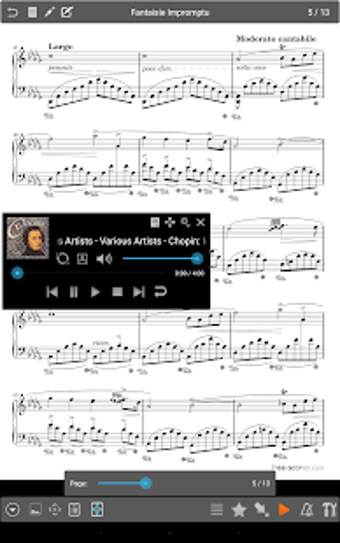 Imagen 1 para MobileSheets Music Viewer…