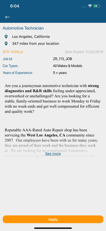 Imagen 1 para Mechanics Marketplace