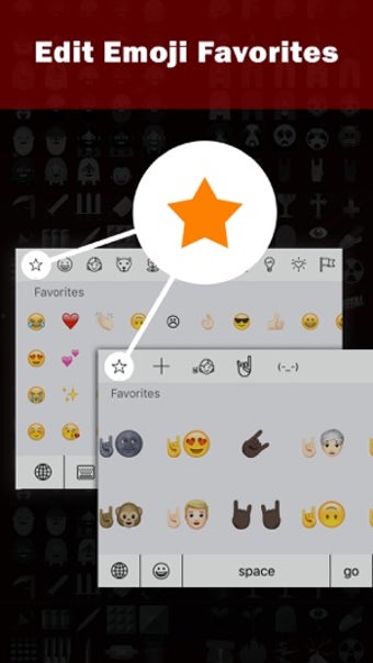 Imagen 1 para Heavy Metal Emoji Keyboar…