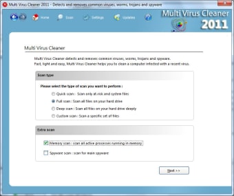 Image 0 for Multi Virus Cleaner 2011