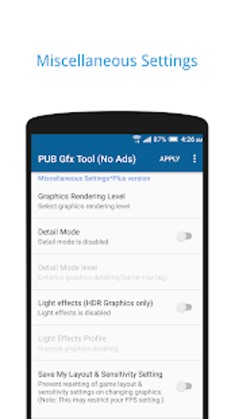 Image 2 for PUB Gfx Tool Free (NO BAN…