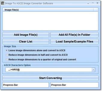 Image 0 for Image To ASCII Image Conv…