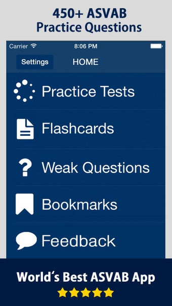 Imagen 0 para ASVAB Test Practice Flash…