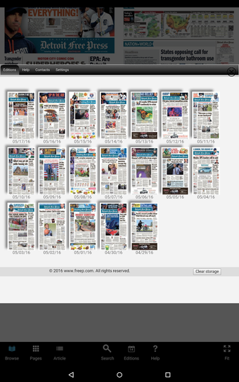 Imagen 1 para Detroit Free Press eEditi…