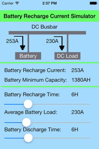 Image 0 for Battery Recharge Current …