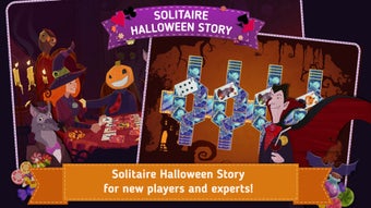 Image 1 for Solitaire Halloween Story…