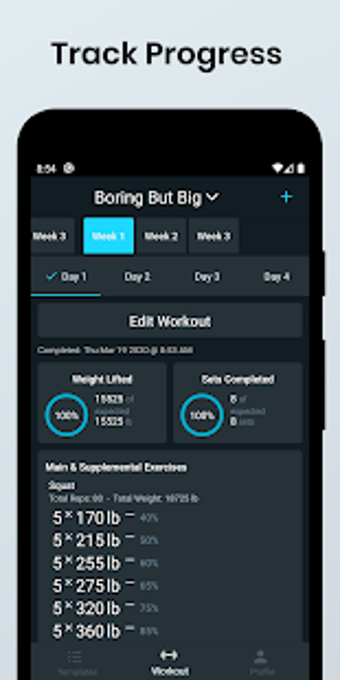 Imagen 3 para Wendler's 5/3/1 Workout L…
