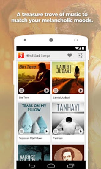 Imagen 0 para Hindi Sad Songs by Gaana