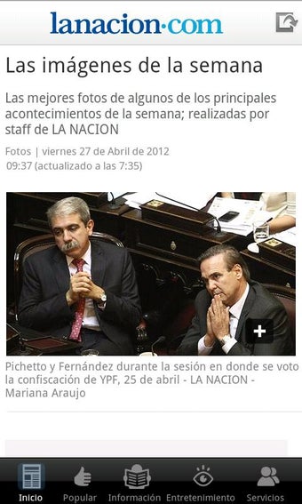 Imagen 1 para LA NACION