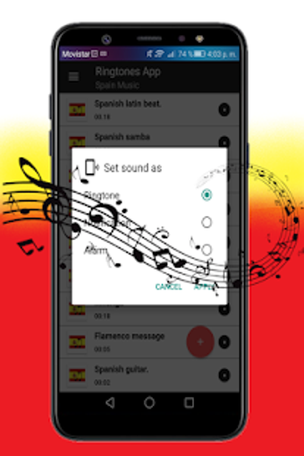 Imagen 0 para spain ringtone