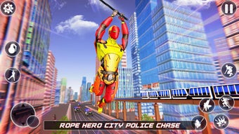 Image 1 for Flying Robot Rope Hero - …