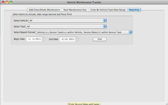 Imagen 3 para Vehicle Maintenance Track…