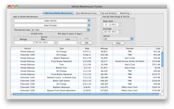 Imagen 1 para Vehicle Maintenance Track…