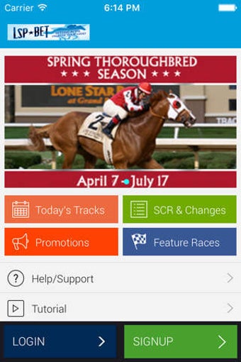 Imagen 0 para Lone Star Park Digital Li…