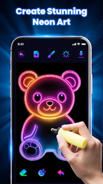 Imagen 0 para DIY Neon Doodle - Glow Sk…