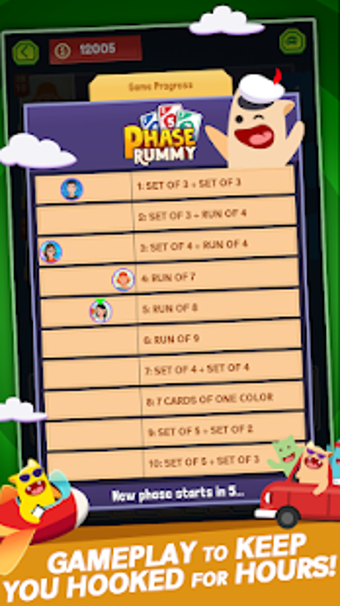 Imagen 2 para Phase Rummy