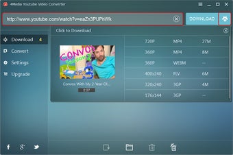 Image 3 for 4Media YouTube Video Conv…
