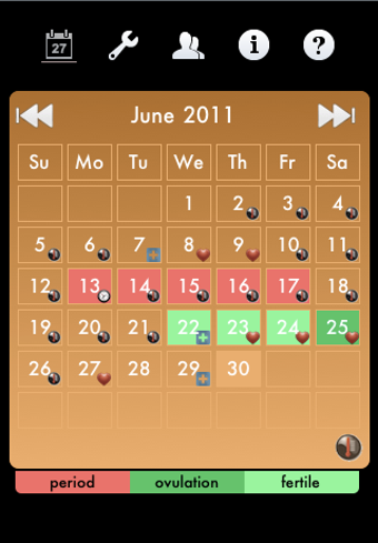 Image 0 for Ladytimer Ovulation Calen…