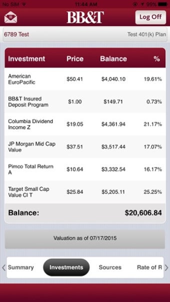Image 3 for BB&T PlanTrac Mobile