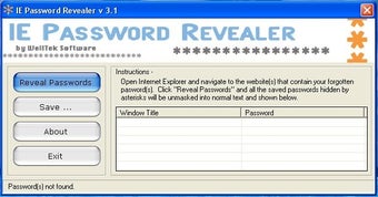 Image 0 for IE Password Revealer