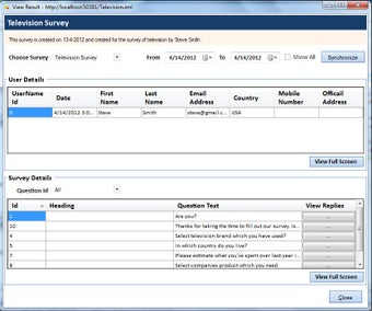 Image 1 for MindStick SurveyManager
