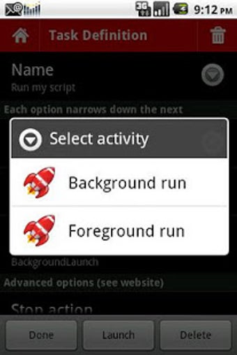 Image 1 for SL4A Script Launcher
