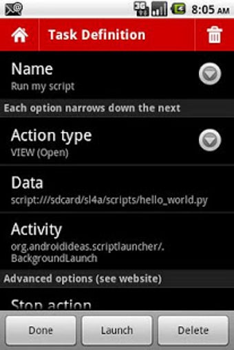 Image 3 for SL4A Script Launcher