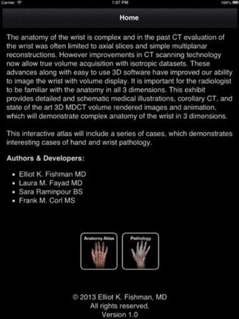 Imagen 0 para CTisus: CT of the Hand an…