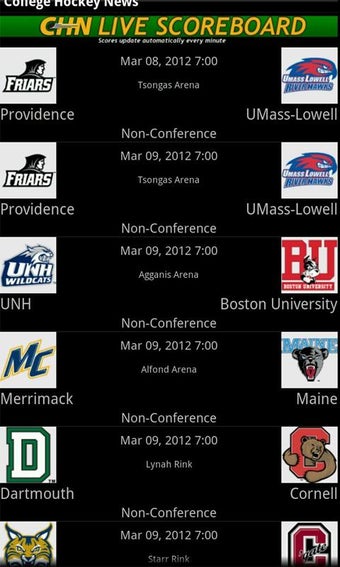 Imagen 0 para College Hockey News