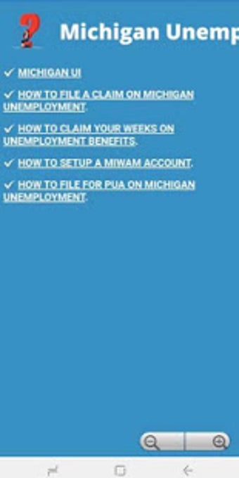 Imagen 1 para Michigan Unemployment App