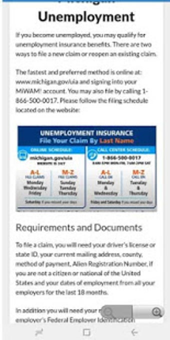 Imagen 3 para Michigan Unemployment App