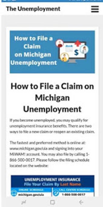 Imagen 2 para Michigan Unemployment App