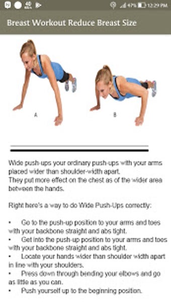 Imagen 2 para Breast Workout Reduce Bre…