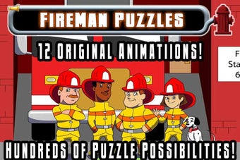 Image 0 for Fireman JigSaw Puzzle - F…