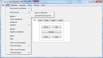 Image 0 for FET - Free Timetabling So…