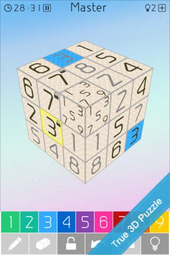 Image 0 for Cube Mix: 3D Sudoku Twist