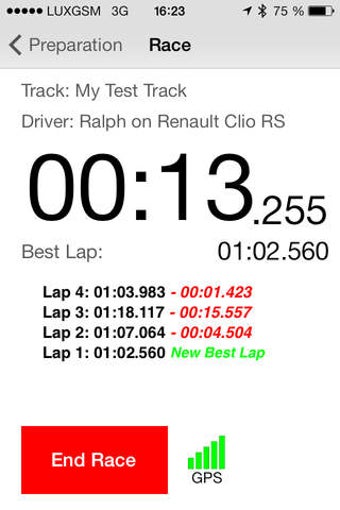 Image 0 for Easy Laptimer