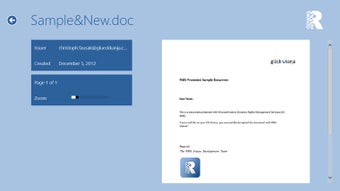 Imagen 0 para RMS Viewer for Windows 8