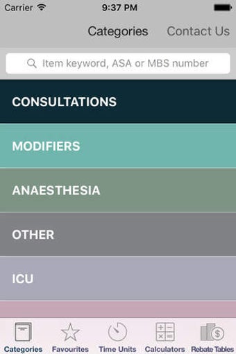 Image 0 for ASA Relative Value Guide …