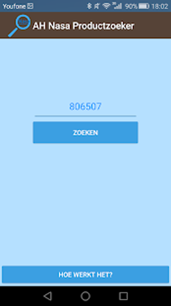 Imagen 0 para AH Nasa Productzoeker