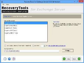 Imagen 0 para RecoveryTools for Exchang…