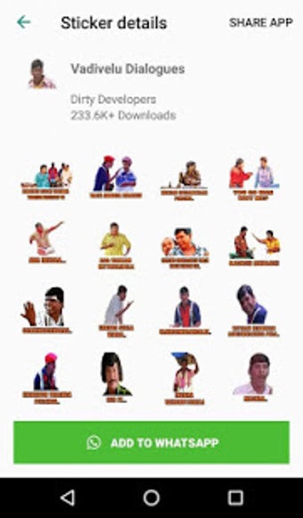 Imagen 3 para Tamil Stickers for WhatsA…