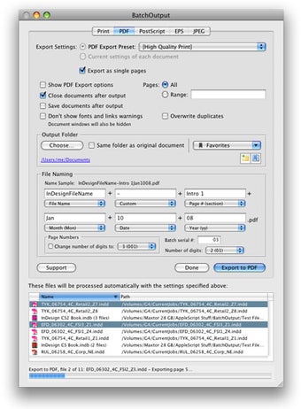 Imagen 0 para BatchOutput