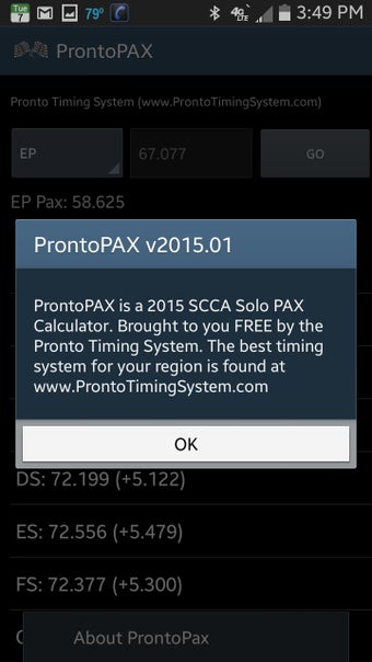 Imagen 0 para ProntoPAX Calculator