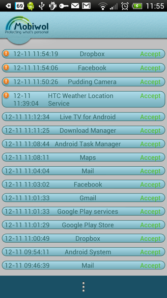Image 0 for Mobiwol: Firewall Without…