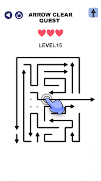 Image 0 for Arrows Escape  Puzzle Pat…