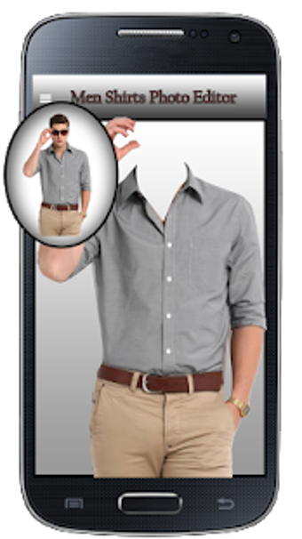 Image 1 for Men Formal Shirt Photo Ed…