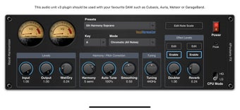 Image 3 for Vocal Harmonizer AUv3 Plu…
