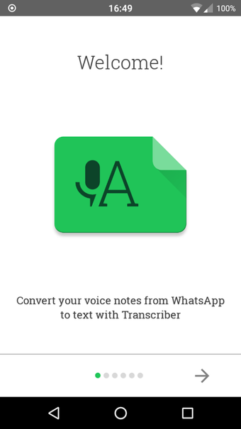 Imagen 2 para Transcriber for WhatsApp